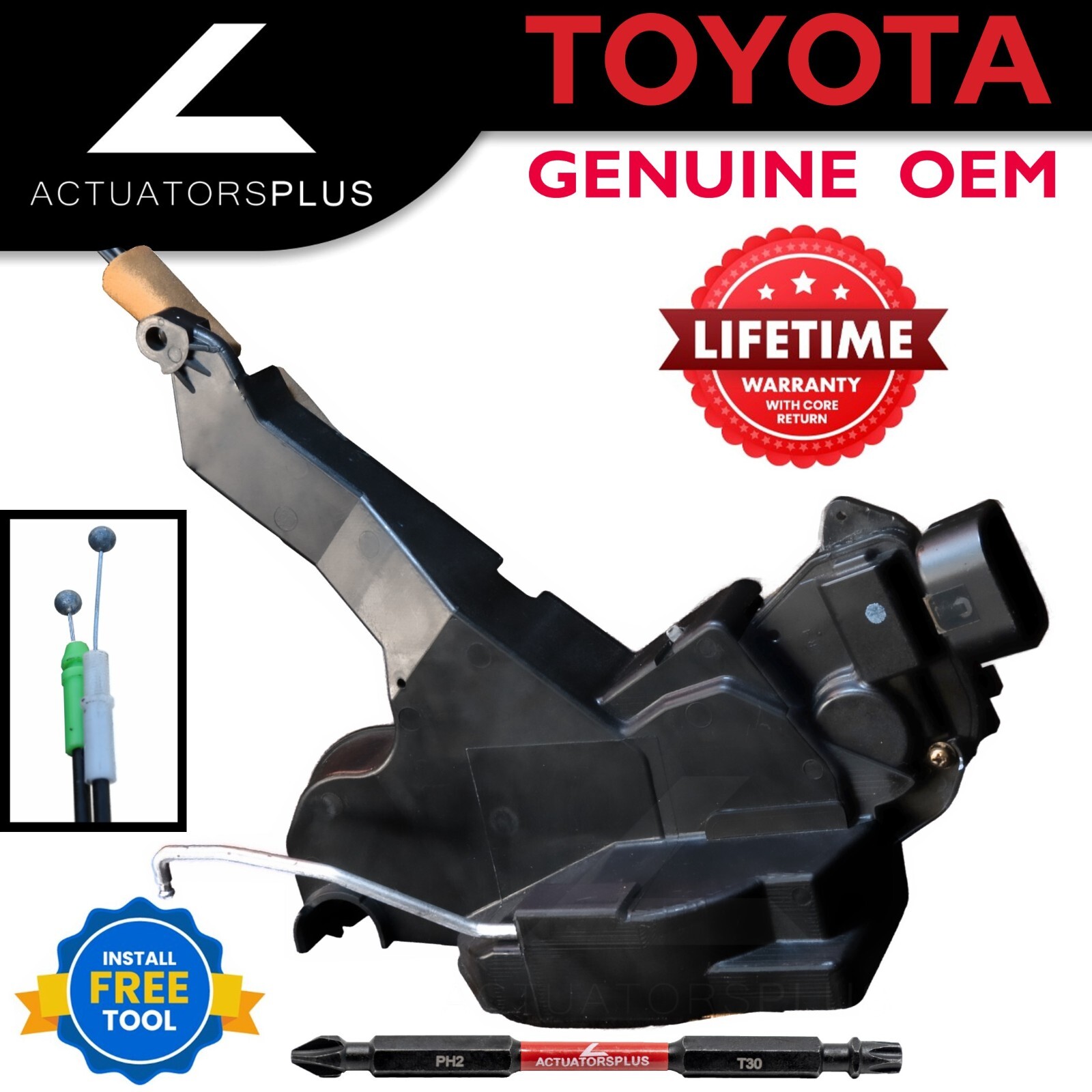 Lexus LS430 OEM Front Right Passenger Door Lock Actuator 2001-2006 Lifetime Wnty