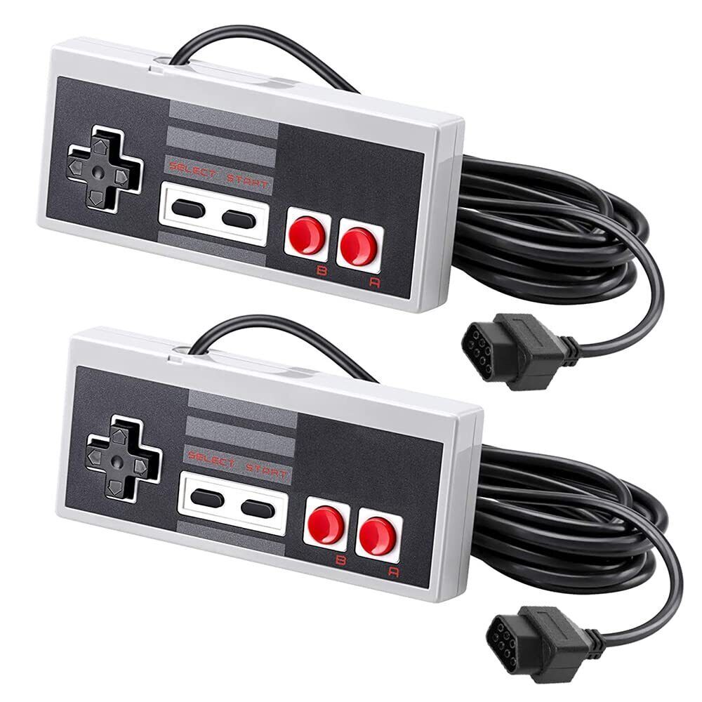 NES Controller For Nintendo NES-004 Original Vintage Console Wired Gamepad 2x