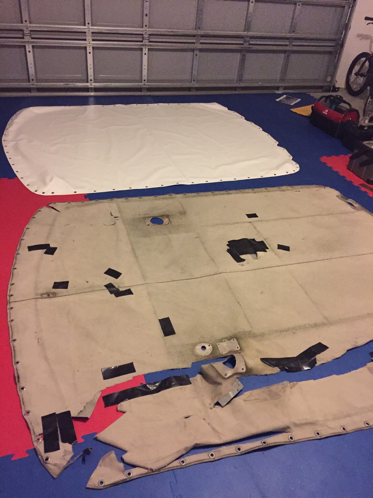 custom made weblon T-top canvas