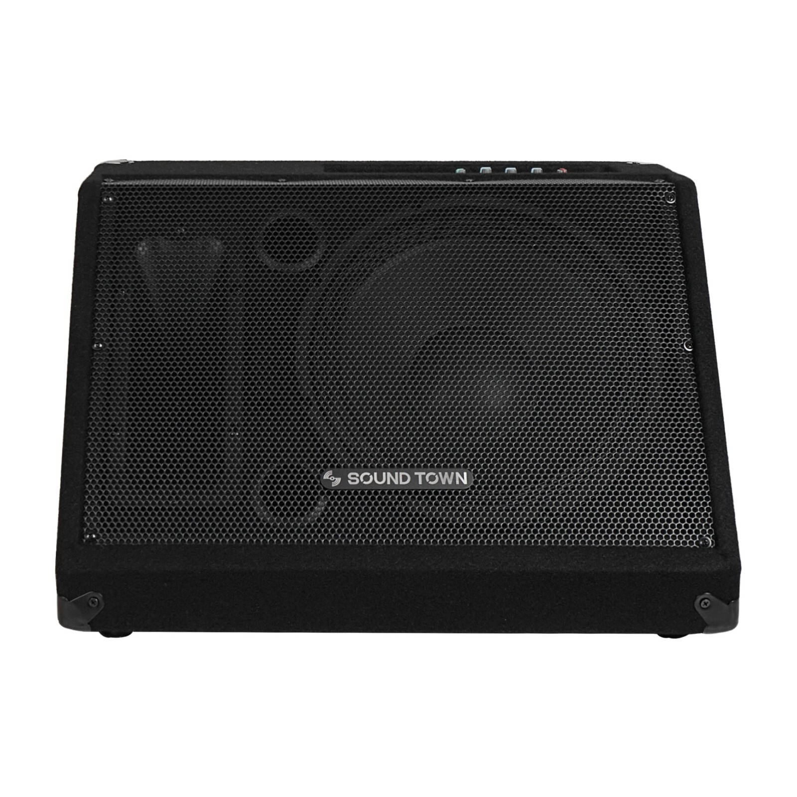 Sound Town 10" 300W Powered DJ PA Stage Monitor Active Speaker (METIS-10MPW)