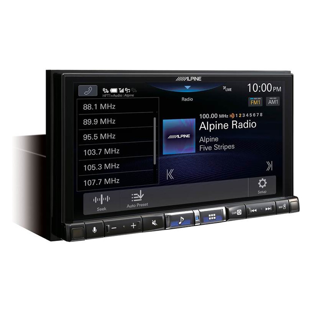 Open Box Alpine ILX-507 7" Multimedia- No Disc Playback w/ CarPlay/Android Auto