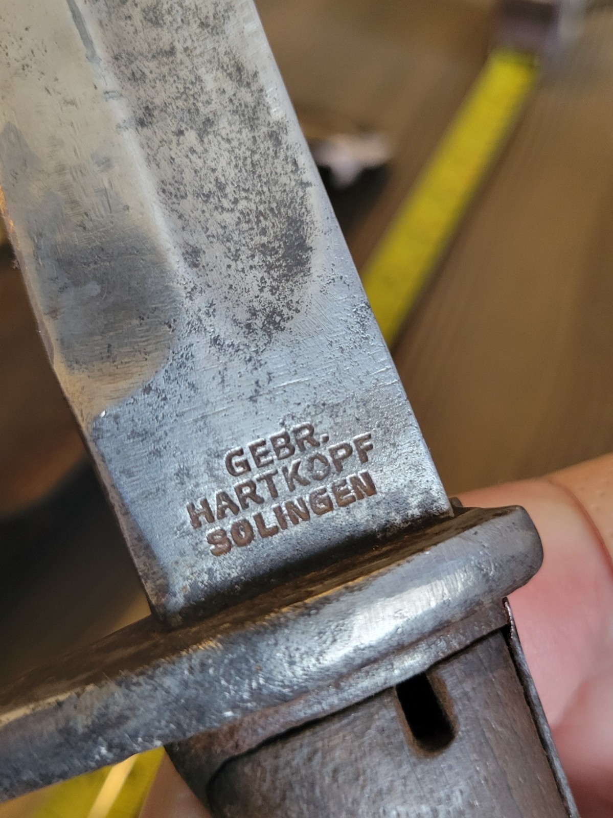 UNIQUE! Modified WWI German Butcher Blade Bayonet/Fighting Knife w/Sheath!