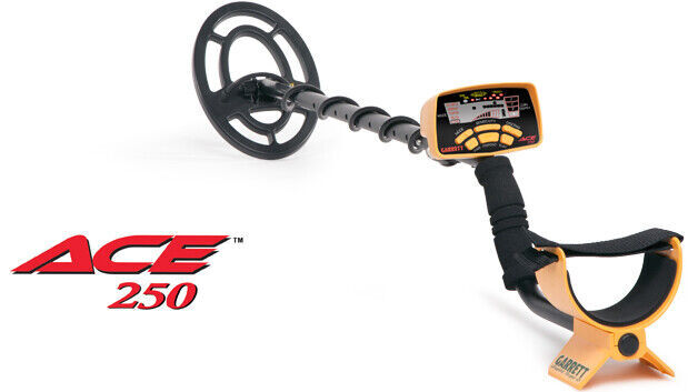 Garrett Ace 250 Metal Detector + Waterproof Coil + Metal Detector Bag