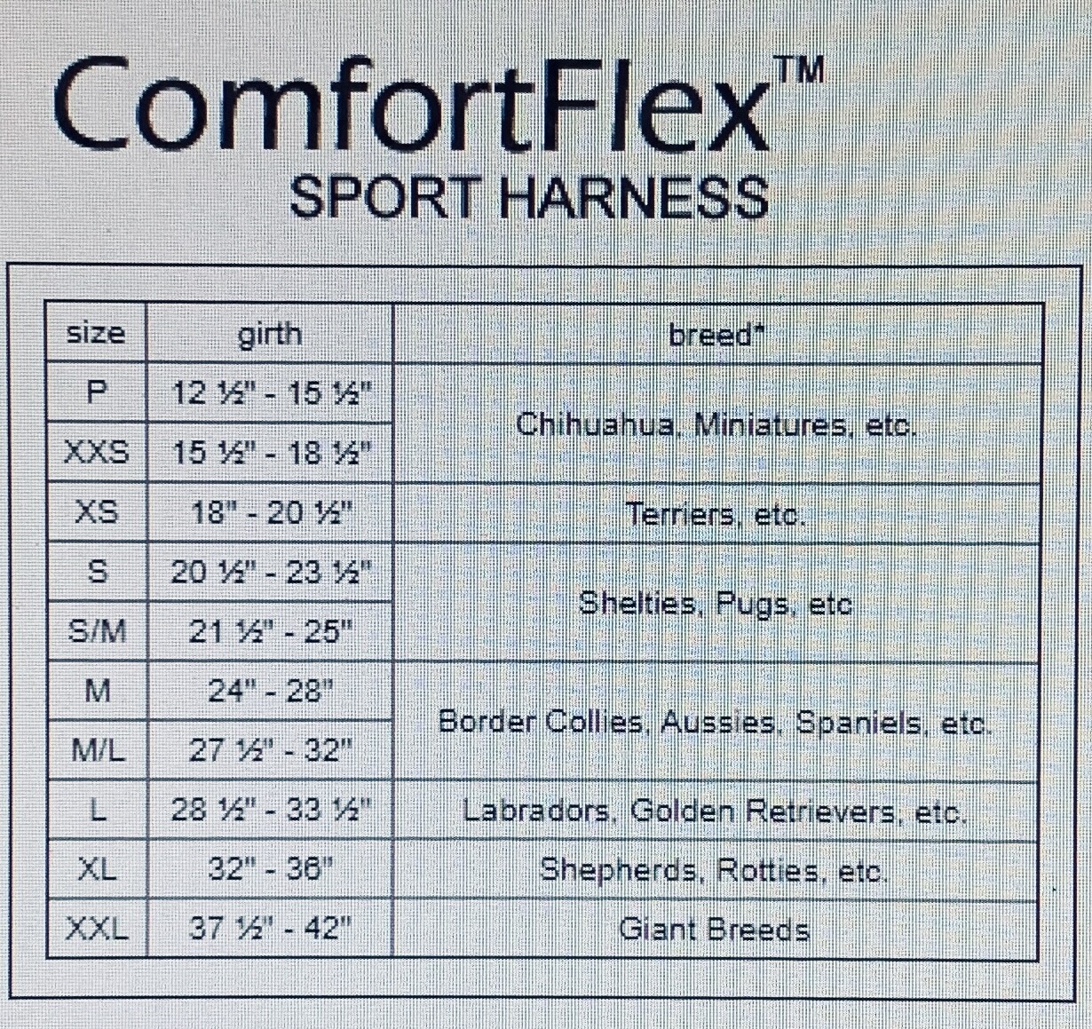 ComfortFlex Reflective American Made Quick Fit Fully Padded Dog Harness