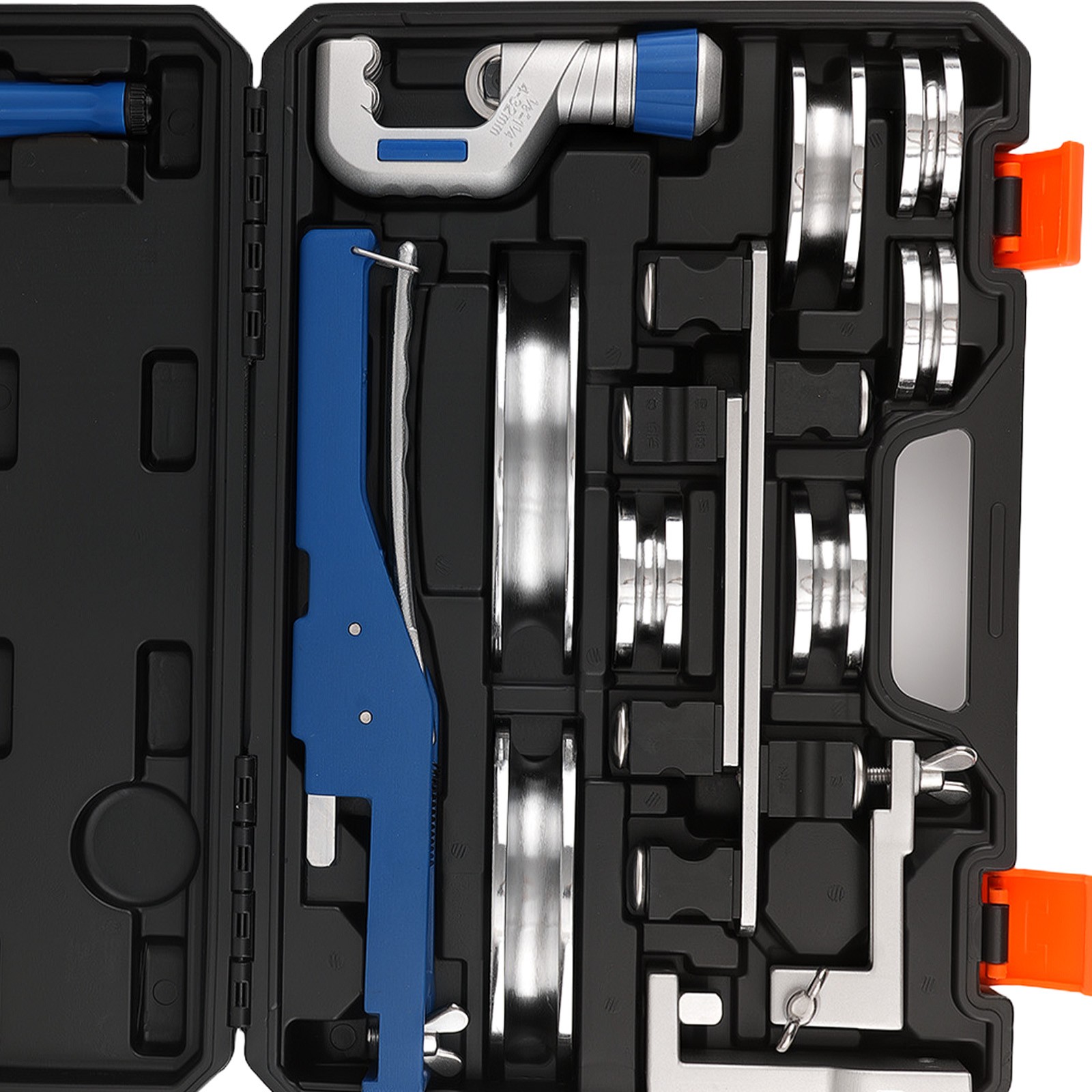 Ratcheting Pipe Tube Bender Reverse Bend 1/4"-7/8" Ratchet Copper Pipe Tool QME