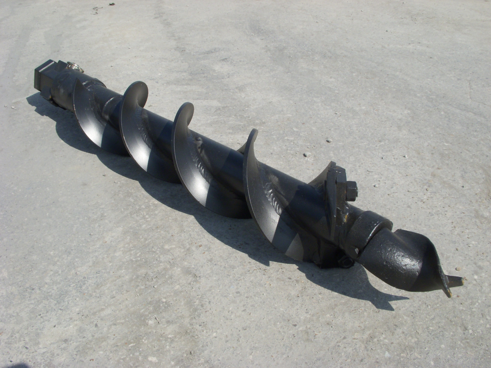 Lowe SQ-6-3 Skid Steer Auger Bit 6" Diameter, 2-9/16" Round Drive, 36" Tall