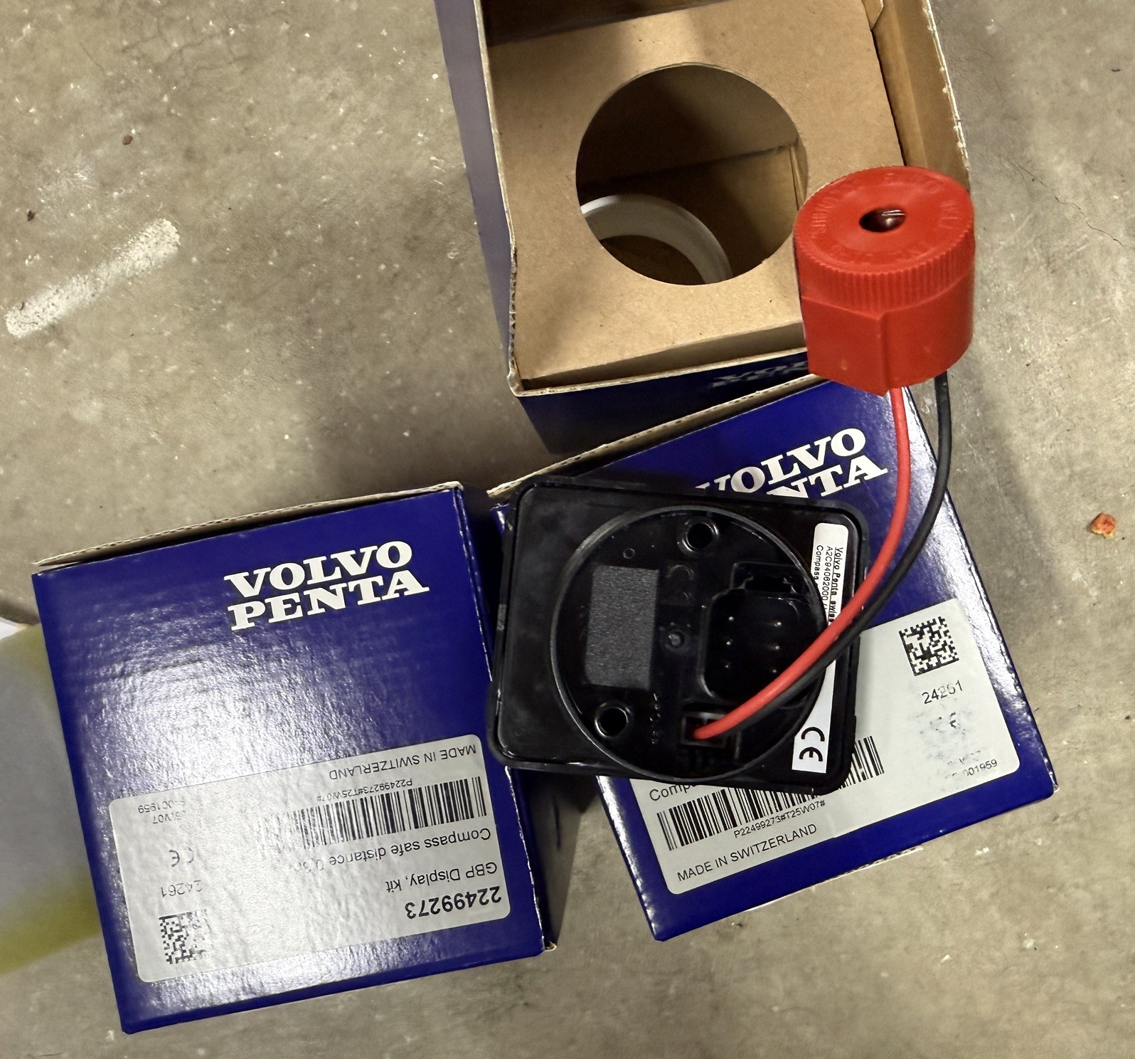 VOLVO PENTA GBP Display Button Panel Kit 22499273 VP 22480958