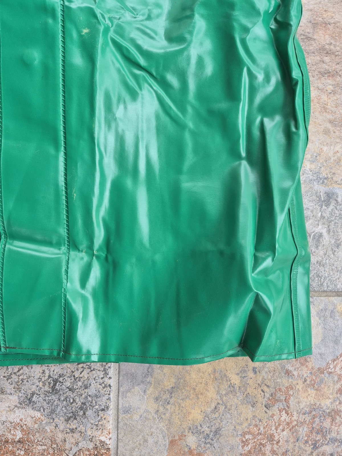 Neese Chem Shield 96 Series Protective Green Coat Adult Large PVC On Polyester