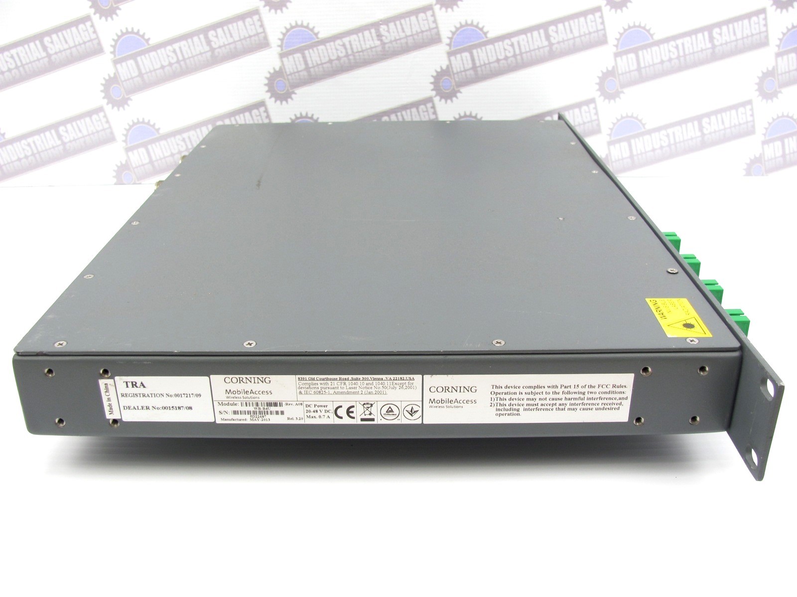 CORNING - WB-B4U - 4-PORT BASE UNIT MOBILE ACCESS - 4 x SC/APC optical - 1RF