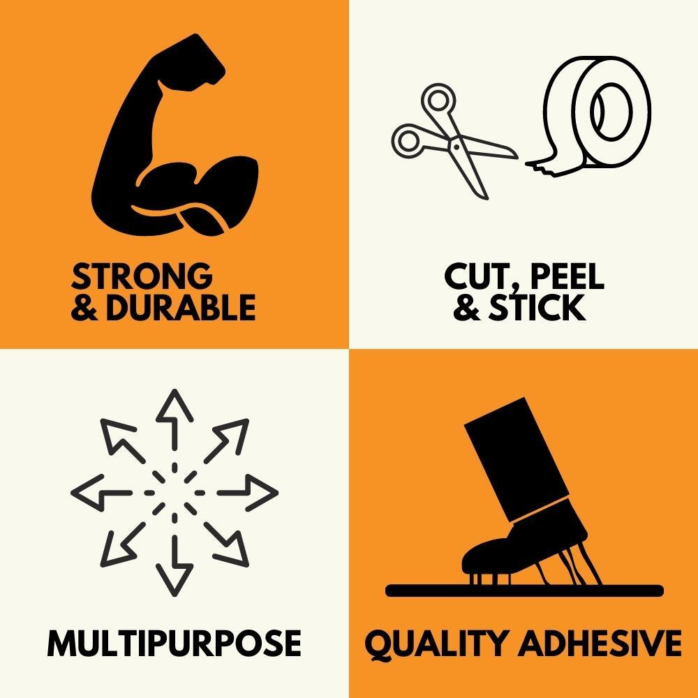 Masking Tape Heavy Duty Adhesive Tapes Professional Grade Choose Your Size & Qty