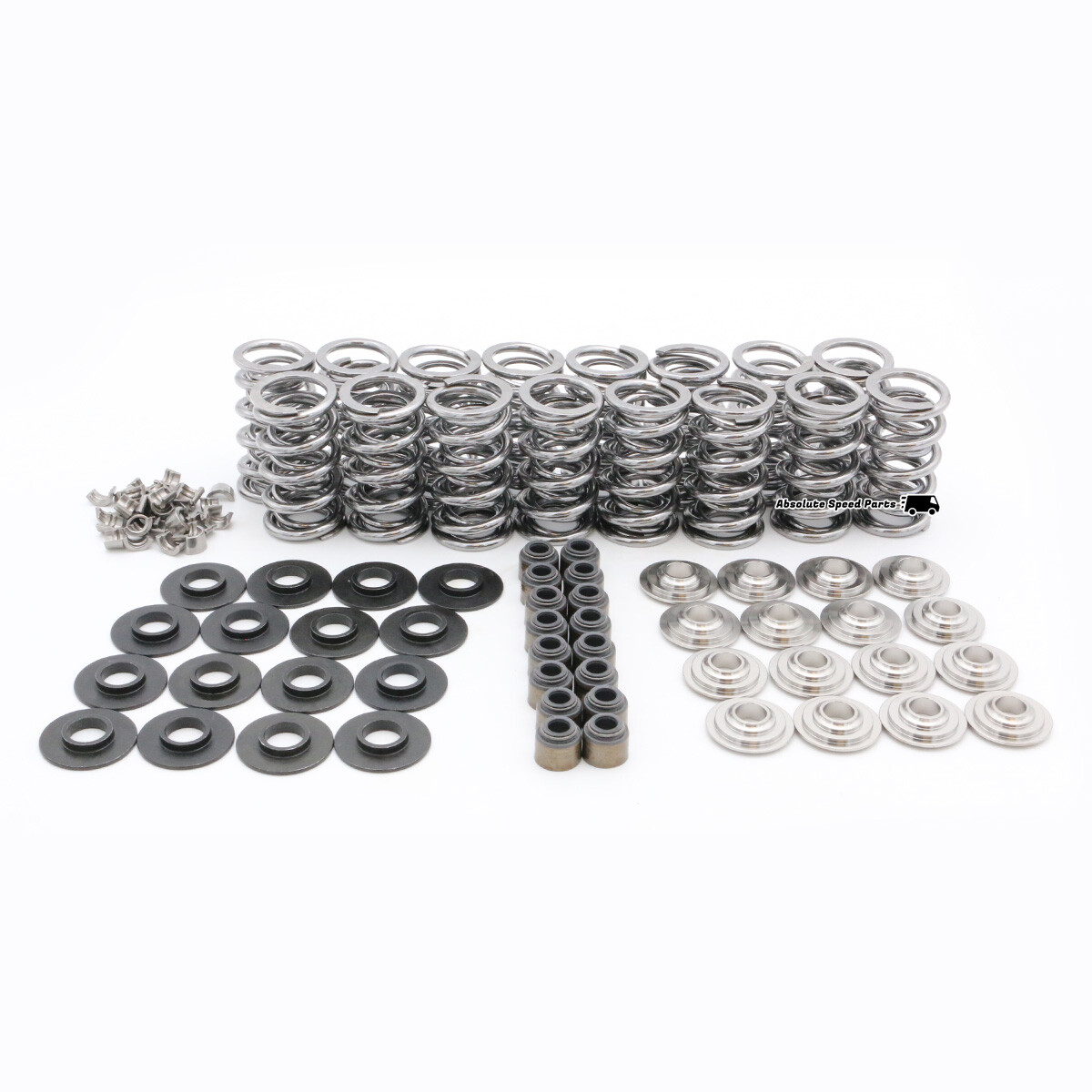 BRIAN TOOLEY BTR LS .660" Dual Valve Springs Kit + Ti Titanium Retainers SK001T