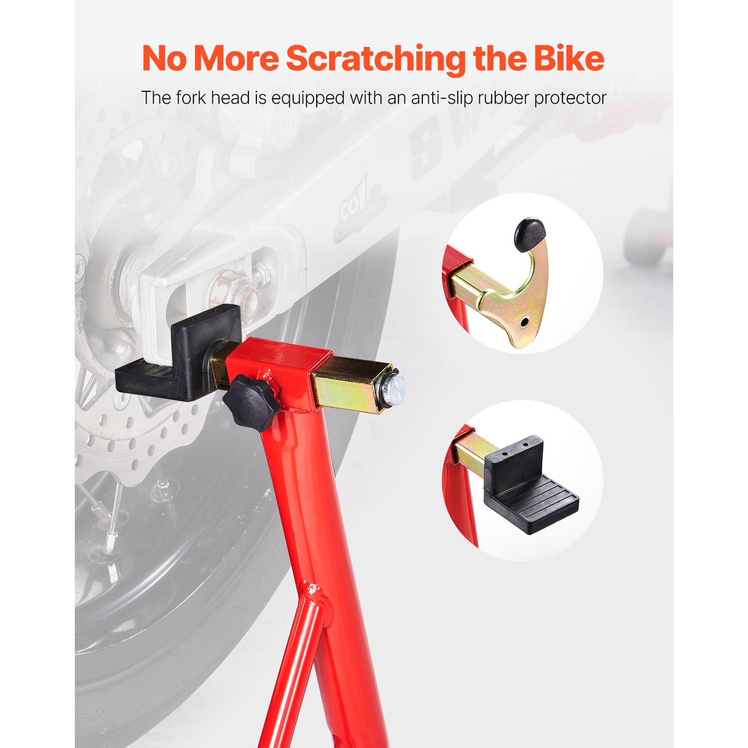 Motorcycle Stand Lift 850 lbs Rear Wheel Spoolift Paddock Swingarm Arm Red