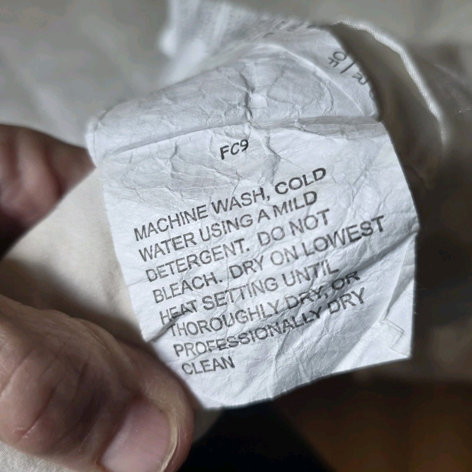 75+% Down Blanket/Duvet Insert By Belk 90x94" READ Queen/Full Ivory Satin Trim