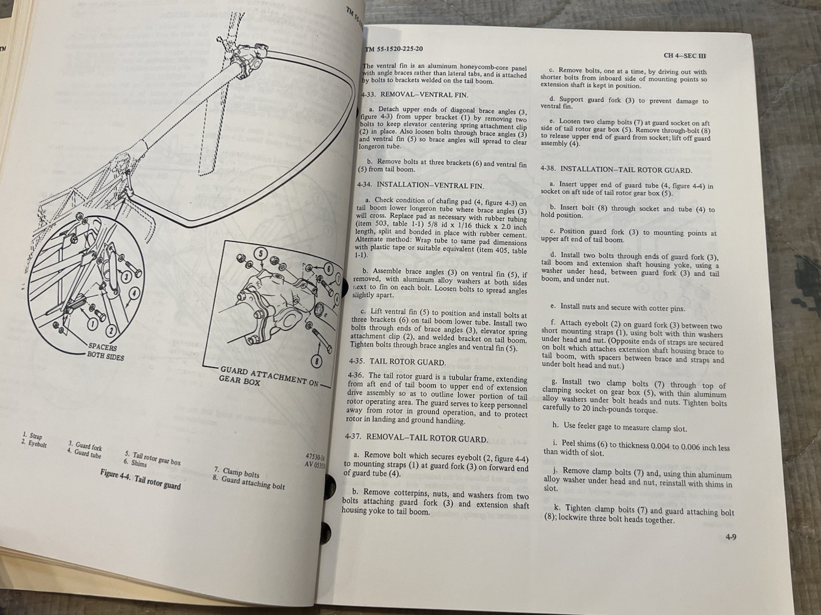 Bell Helicopter OH-13 Sioux Organizational Maintenance Manual - 1969 - Bell 47
