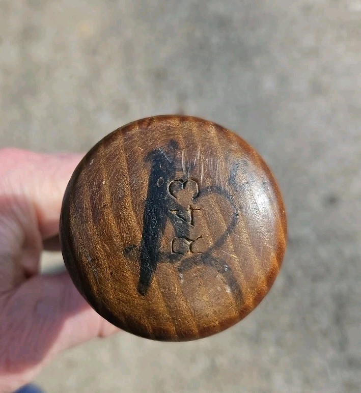 Vintage Game Used Cleveland INDIANS Star WOODIE HELD baseball Bat BALTIMORE '66