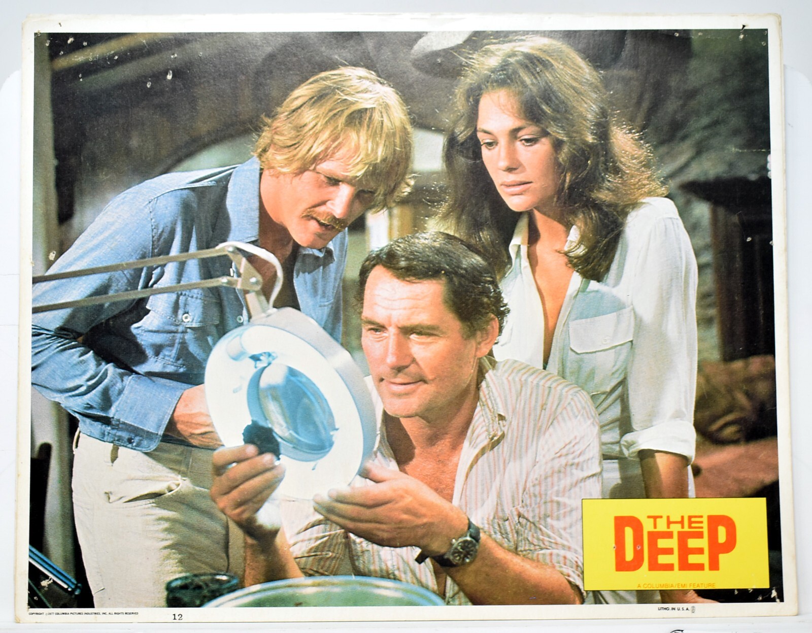 1977 The Deep Jacqueline Bisset Nick Nolte Dick Anthony Williams Robert Shaw #3