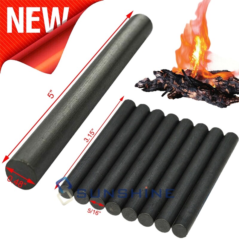 Bulk Lots 1/2 x 5 Ferrocerium Rod Flint Fire Starter Magnesium Outdoor Camping