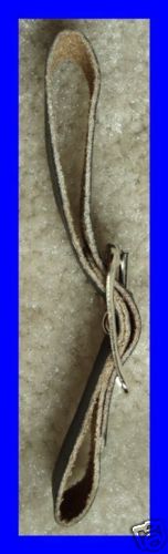 Watch Fob Straps (1 New 1/2 Black Leather)