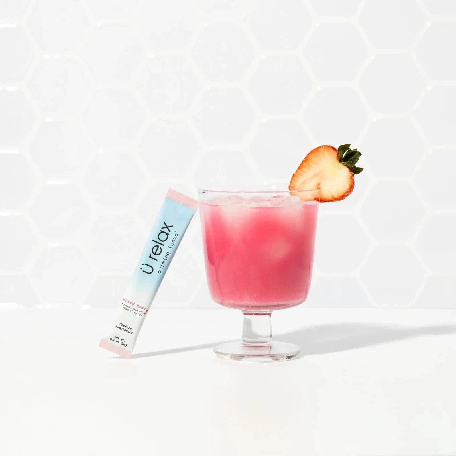 5x U Relax Calming Tonic 15 Packets MIXED BERRY Flavor Relax Calming Drink