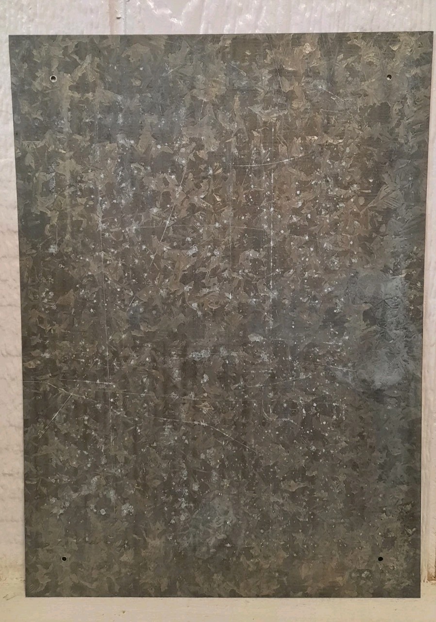 Vintage Original Fallout Shelter Sign Cold War 1960s Era Department of Defense