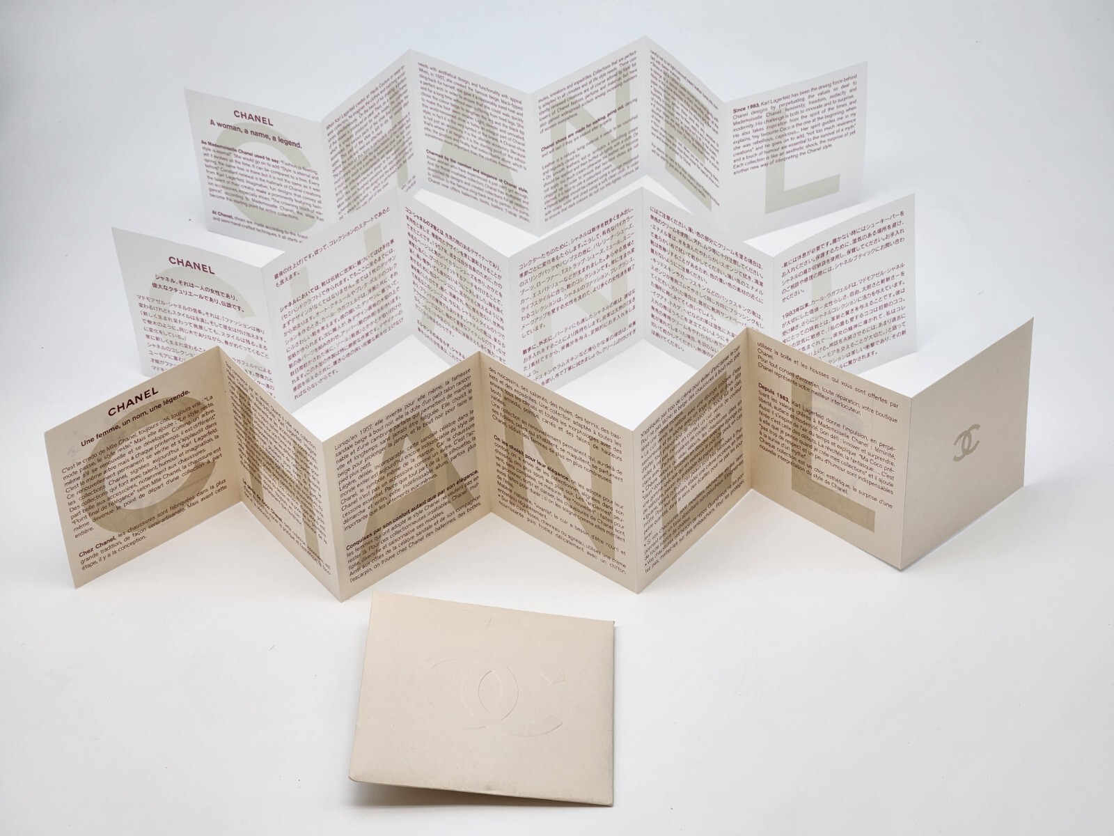 Chanel User Manual Booklet