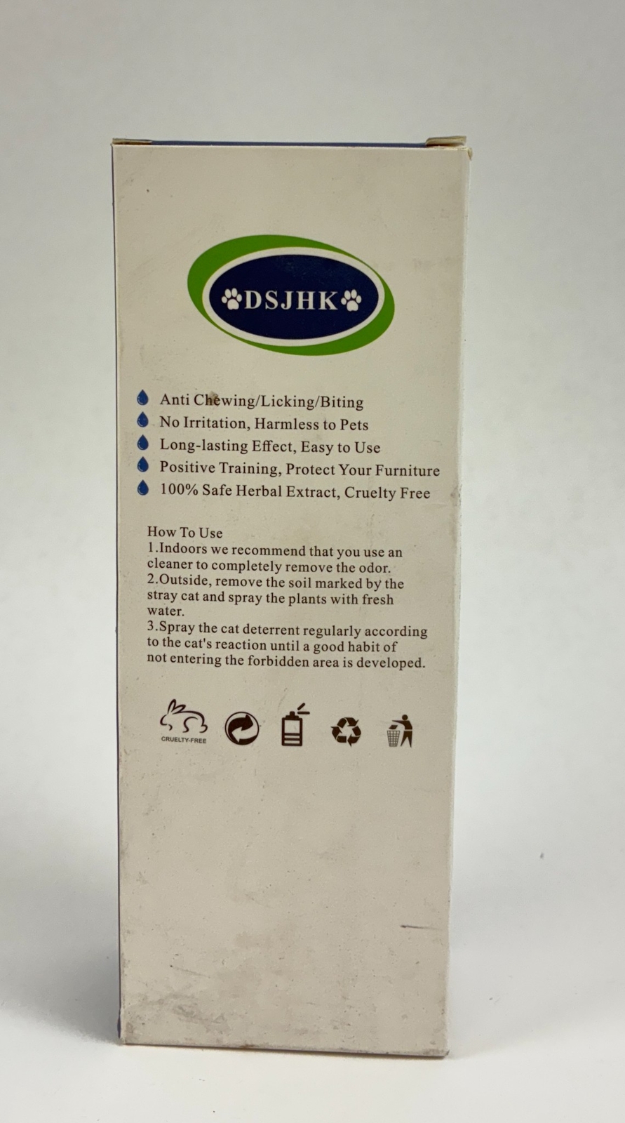 Cat Deterrent Spray Repellent for Furniture Rugs Curtains & Plants 5 oz Set of 3