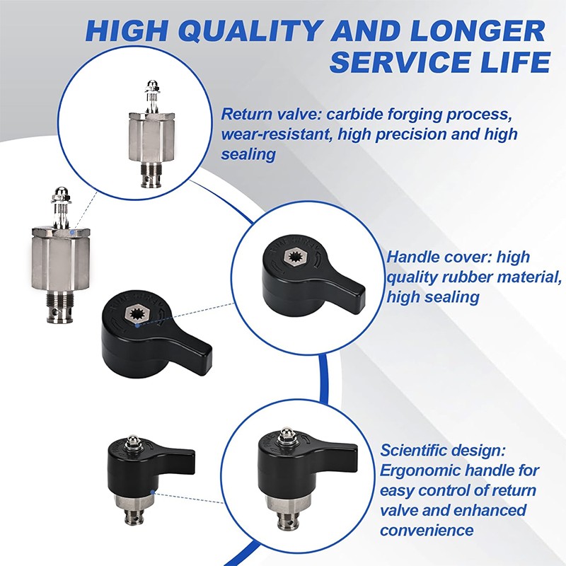 245103 Airless Paint Sprayer Drain Valve Prime Switch For Graco 5900 7900 833