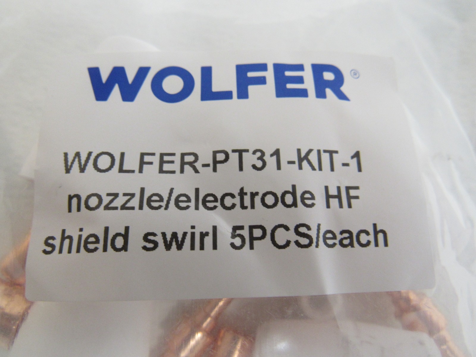 Wolfer PT31 Plasma Consumables Kit 20 Piece Kit PT31-KIT-1
