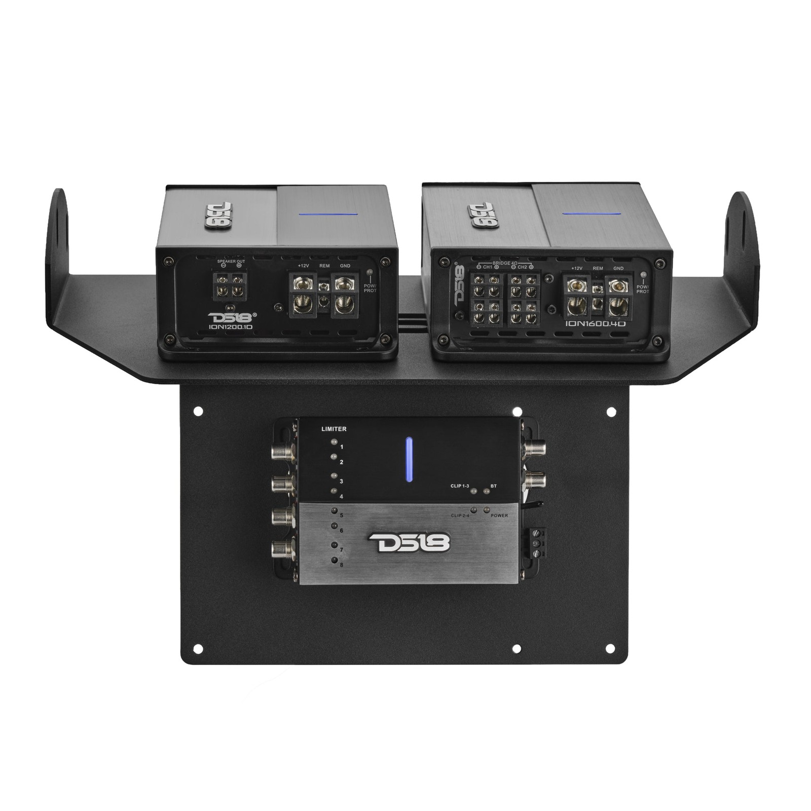 DS18 Harley-Davidson Street Glide Amplifier Rack for models 2014–2023