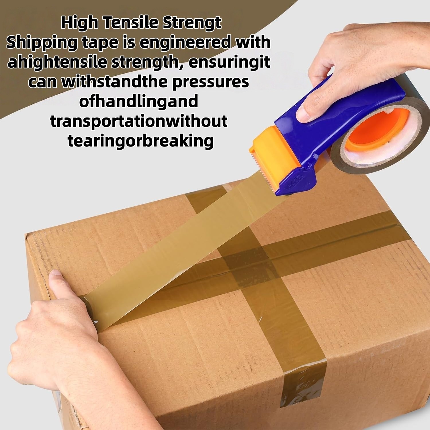 3-inch X 110-yard brown packing tape, brown packing tape refill, carton sealing