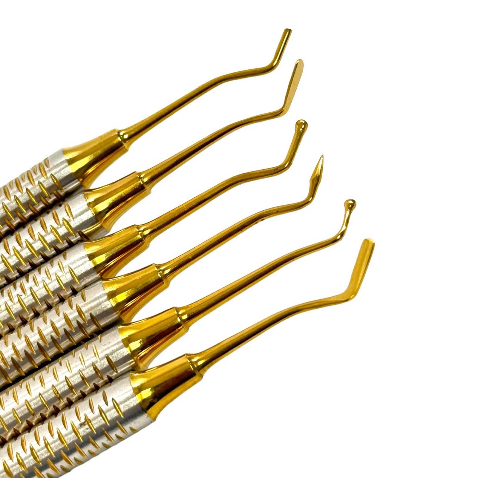 GERMAN Dental Light Wt Titanium Coated Restorative Composite Filling Instruments