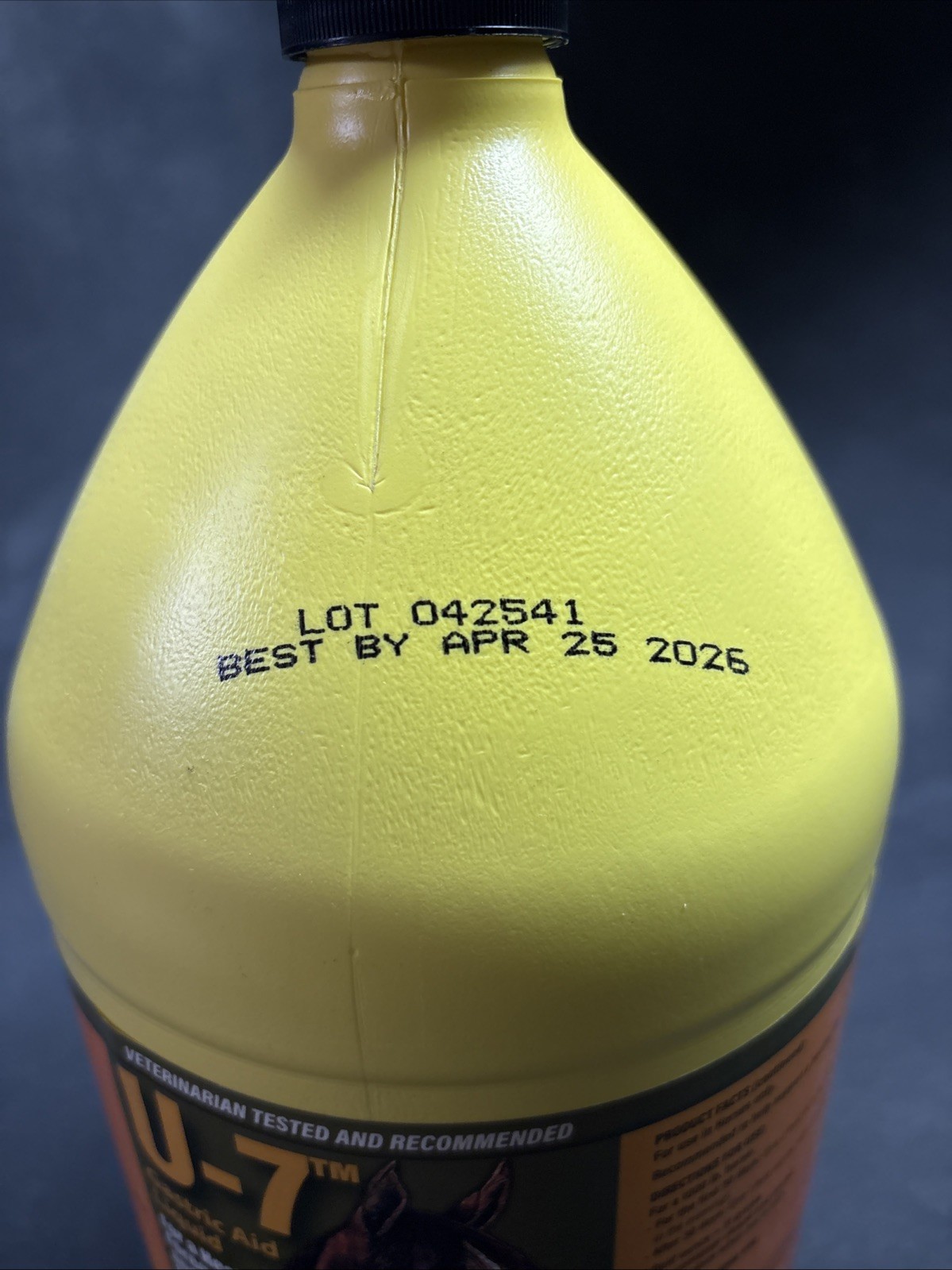 U-7 Gastric Aid Liquid Digestive Health Safe for Foals Equine Horse 128 oz