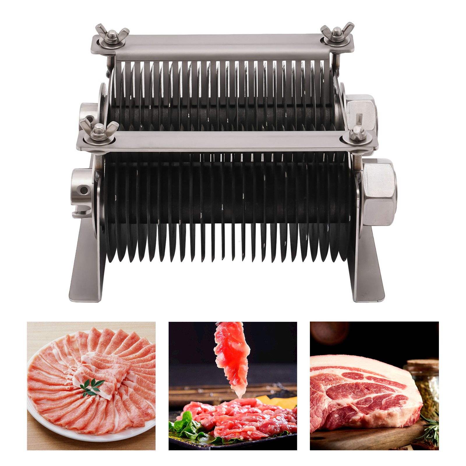 5mm Blade for 110V Commercial QE Meat Cutting Machine Cutter Stainless Steel USA