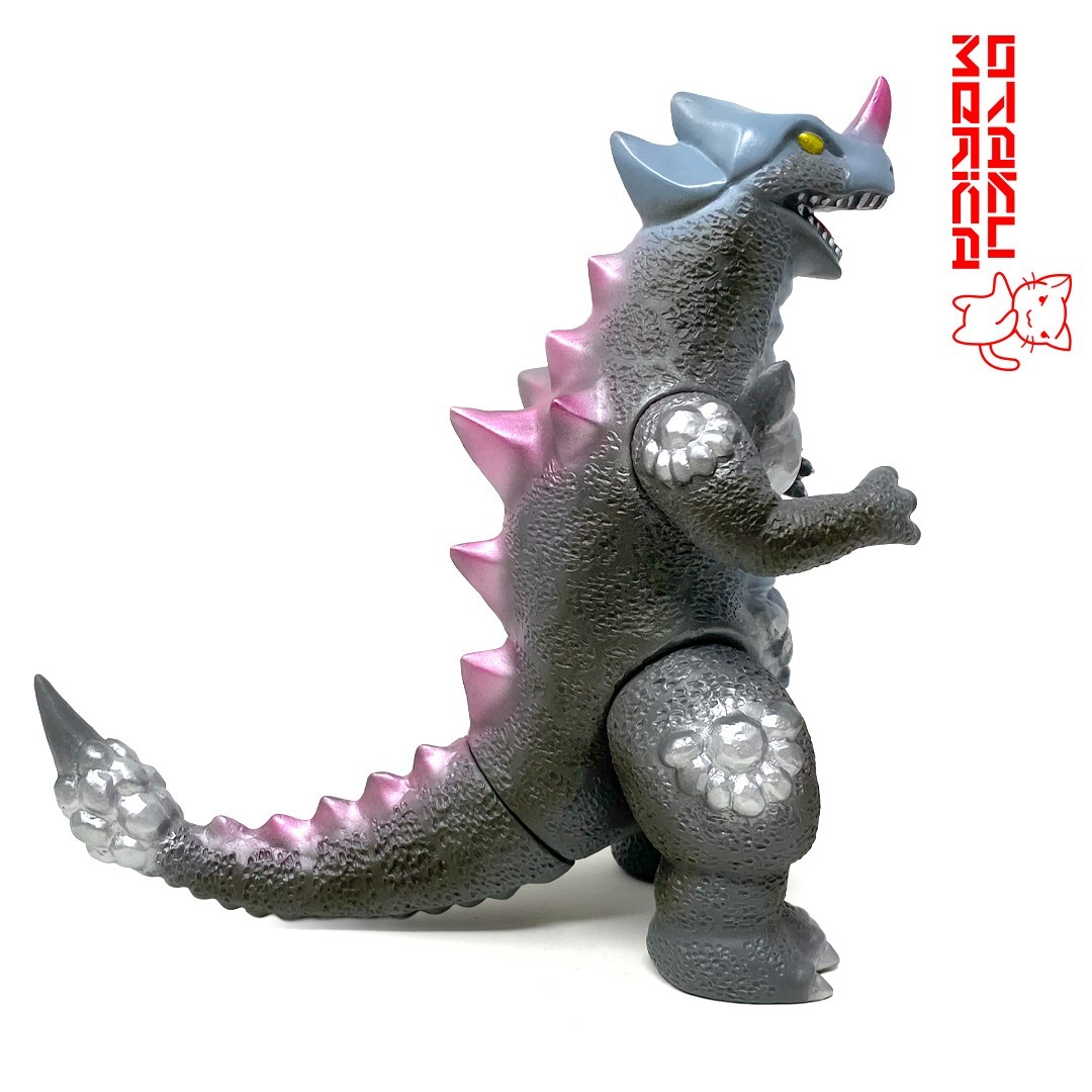 Sunguts "Earth Defense Force" King Saurous (Gray Ver.) - Kaiju Sofubi Figure 8in