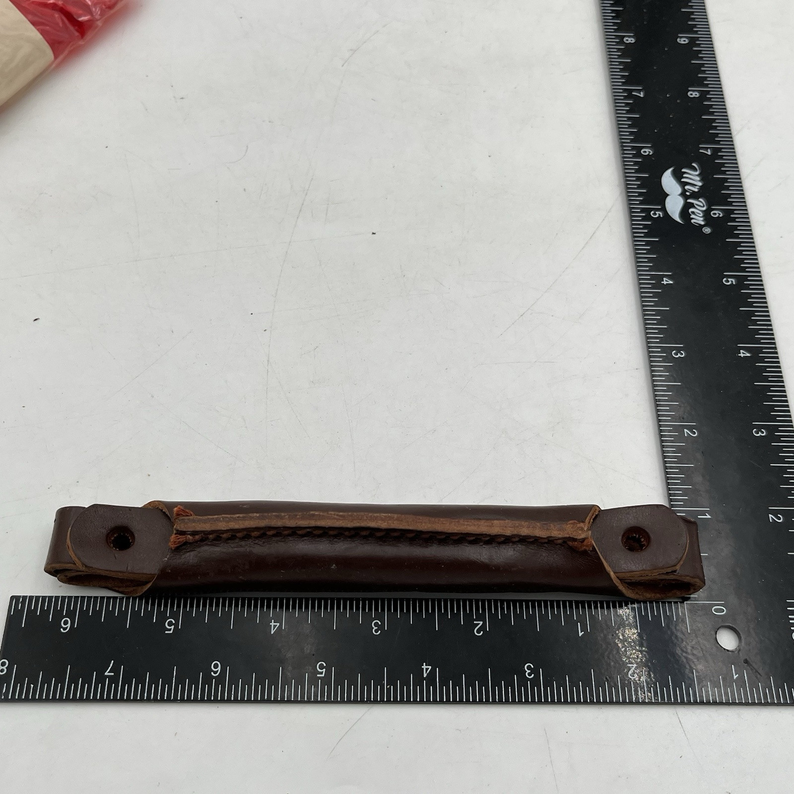 Machinist Tool Chest Box REPLACEMENT LEATHER HANDLE Antique VTG NOS 1945 WW2 New