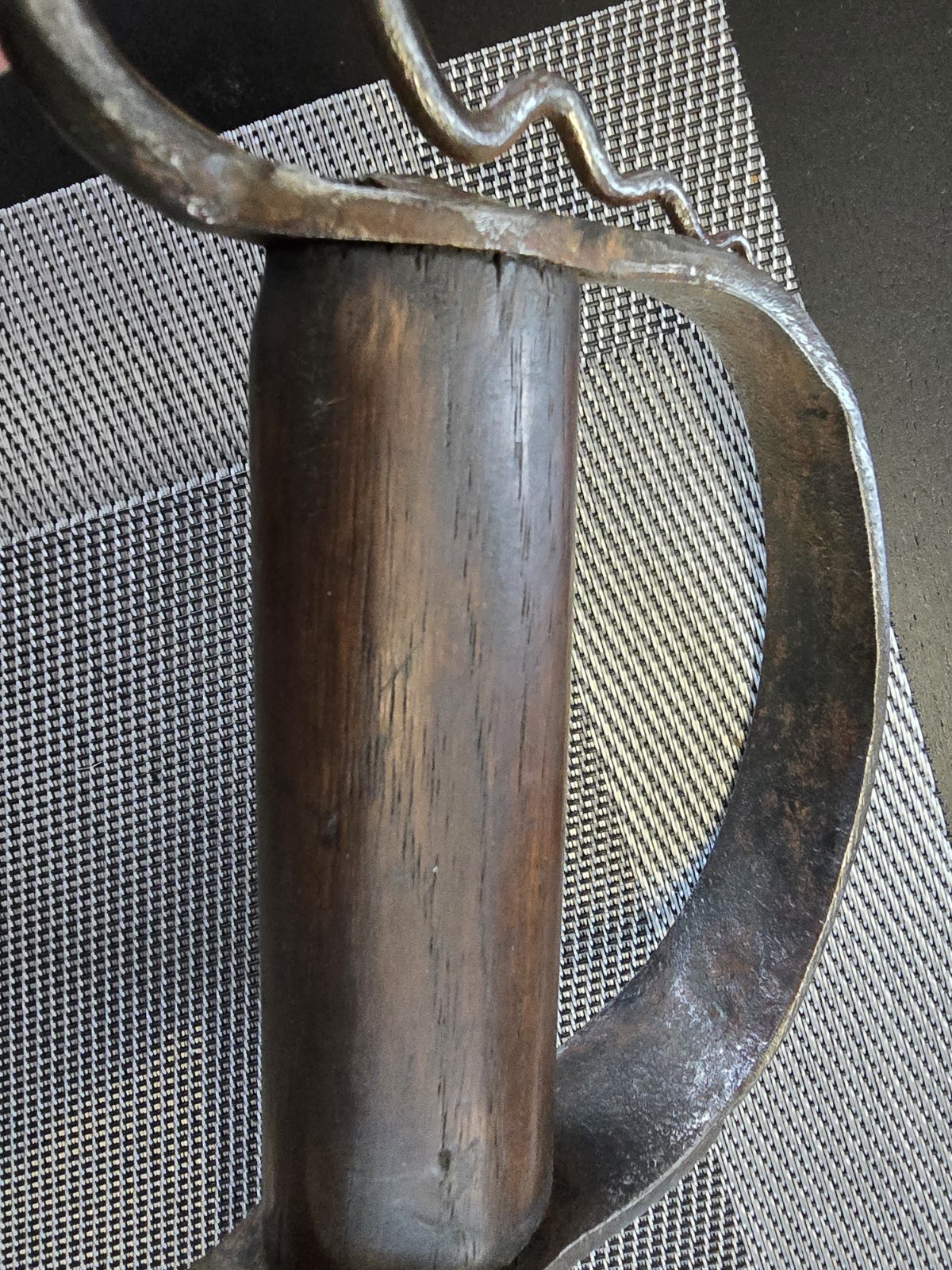 OLD ANTIQUE CONFEDERATE CIVIL WAR ERA SNAKE D GUARD BOWIE KNIFE FREE SHIPPING!!