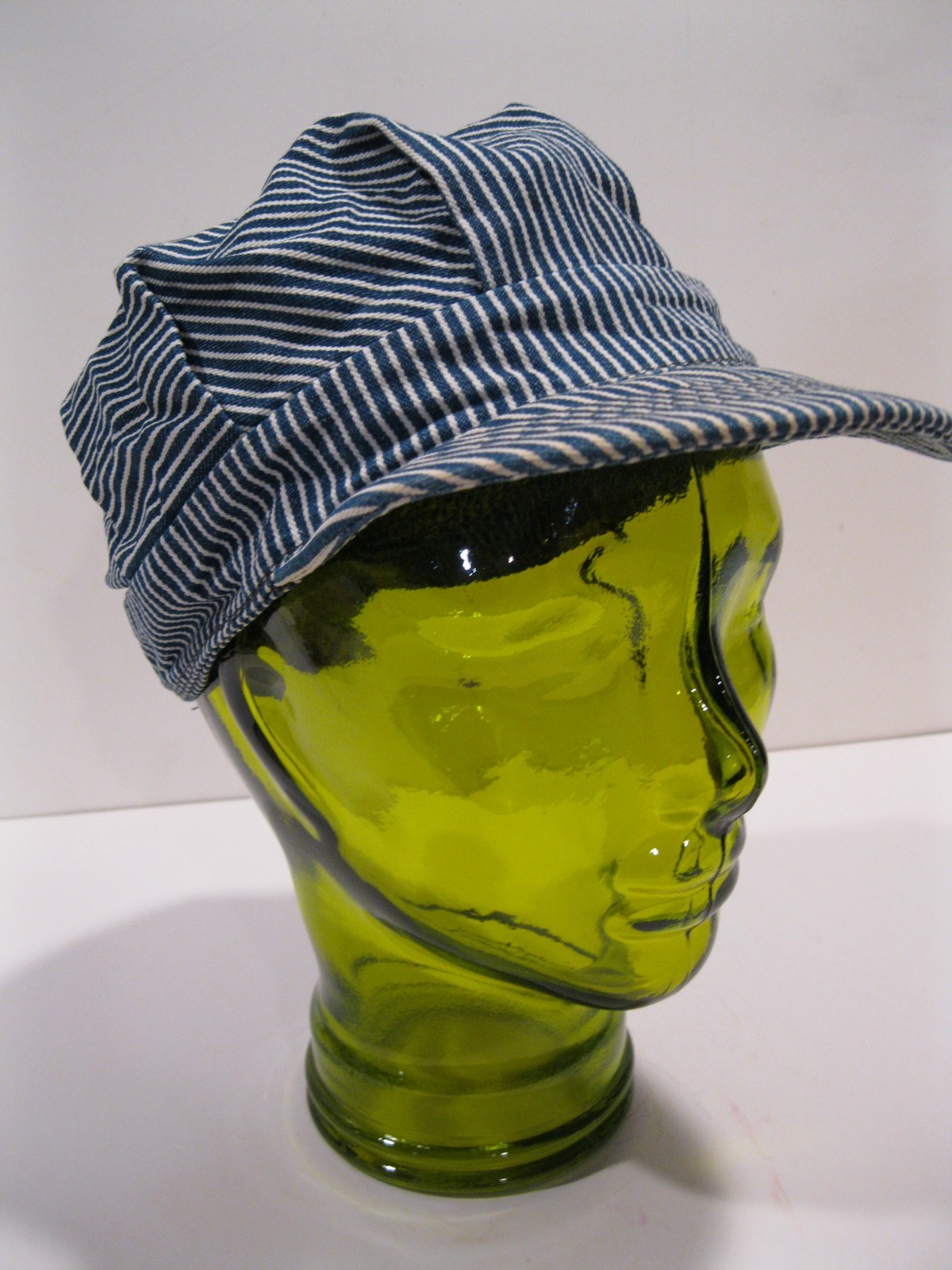 Glass Head YELLOW, Life Size Mannequin Head for Decor, Display Hats Wigs, etc