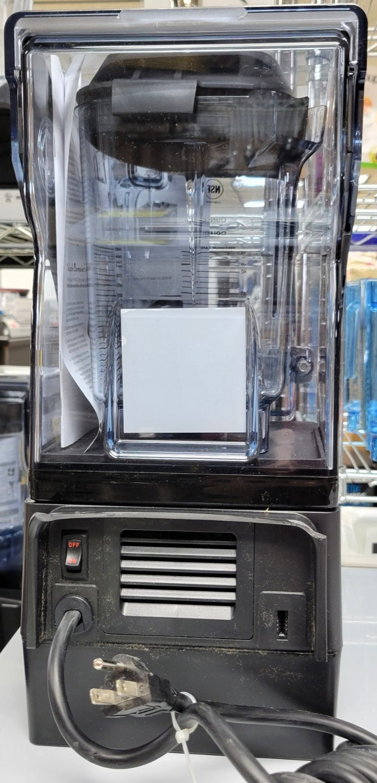 Vitamix 036019-ABAB The Quiet One Twist Lock Blender, Countertop, 48 Oz Capacity