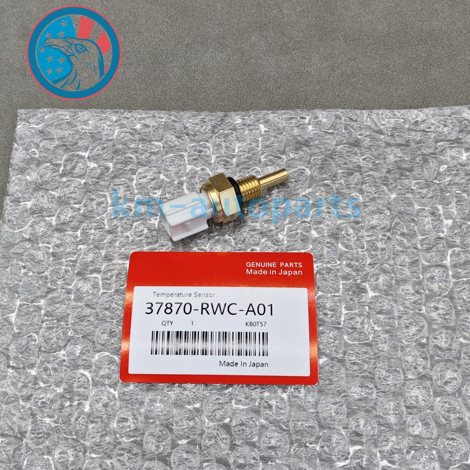 OEM Radiator Coolant Temperature Sensor For 12-21 Honda Civic 1.5L 1.8L 2.0 USA