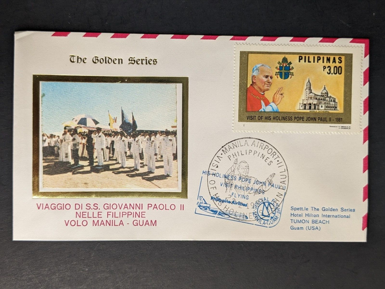 Pope John Paul II, The Golden Series Guam, Japan, Pakistan, AK, 16 Covers Plus