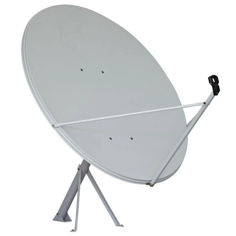 39in (100cm) Satellite Dish Kit w/Tripod Mount & Single LNB- KU BAND FTA Free TV