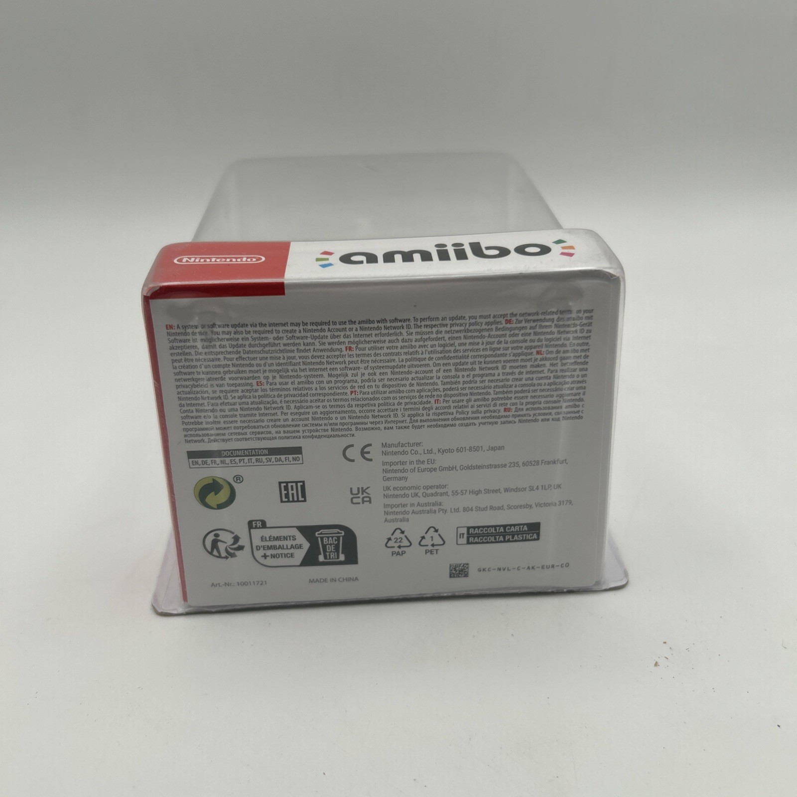 Amiibo - SEALED Bayonetta Player 1 (Super Smash Bros Series) New In Box