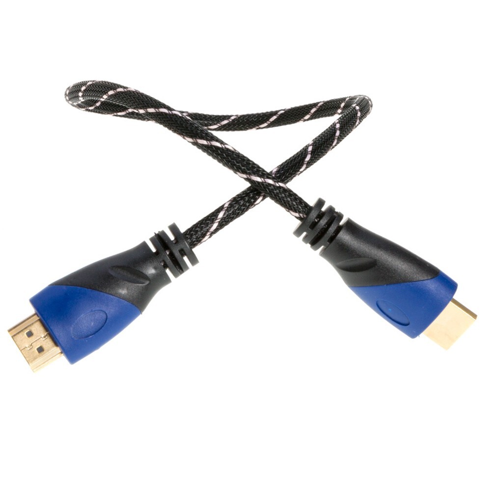 4K HDMI Premium Braided Cable 60Hz 1080P HDTV 3D PC PS5 1.5FT-50FT Multi-Pk LOT