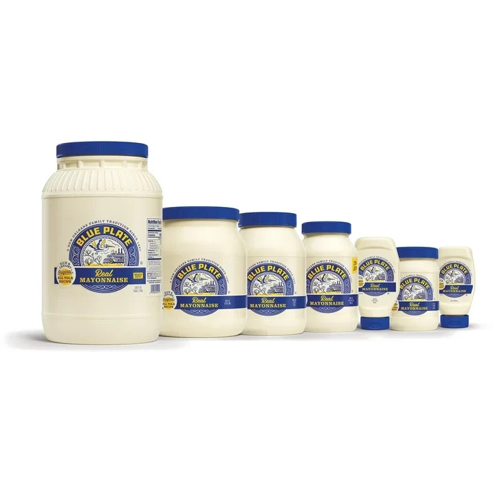 Blue Plate Real Mayonnaise, 48 fl oz Plastic Jar