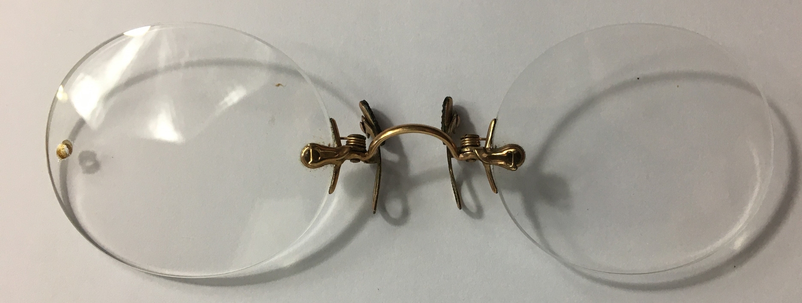 Antique Spectacles - Gold Filled - Shur On - Case Included (1001104)