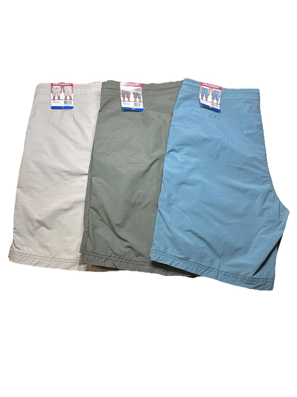 Unionbay Men's  Lightweight Pull-On Shorts Drawstring Variety Sizes