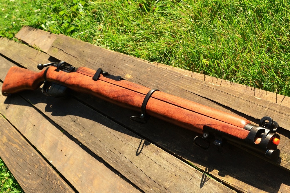 Lee-Enfield SMLE Bolt-Action Rifle - British - WWII - Non-Firing Denix Replica