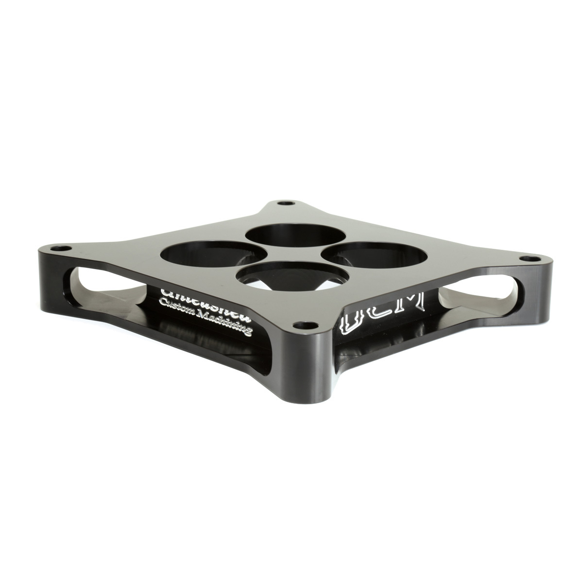 1 Inch Ultra Lightweight Tapered Blend 4150 Carburetor Spacer, 1.750 Bore