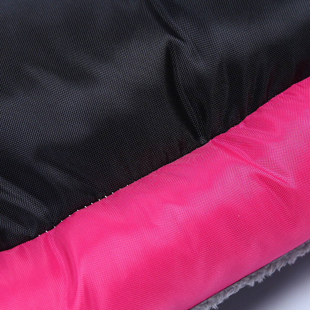 Pet Dog Cat Bed Calming Sleeping Kennel Puppy Super Soft Mat Pad Warm Nest