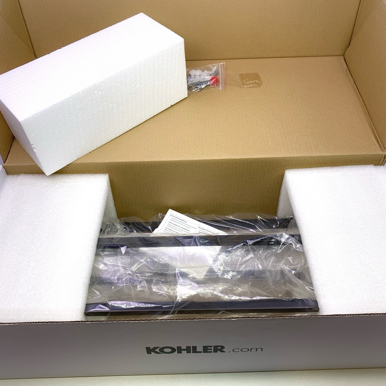 Kohler 24” in. Draft Hotelier Bar Shelf 22568 Rack/Shelf In Multiple Colors NEW